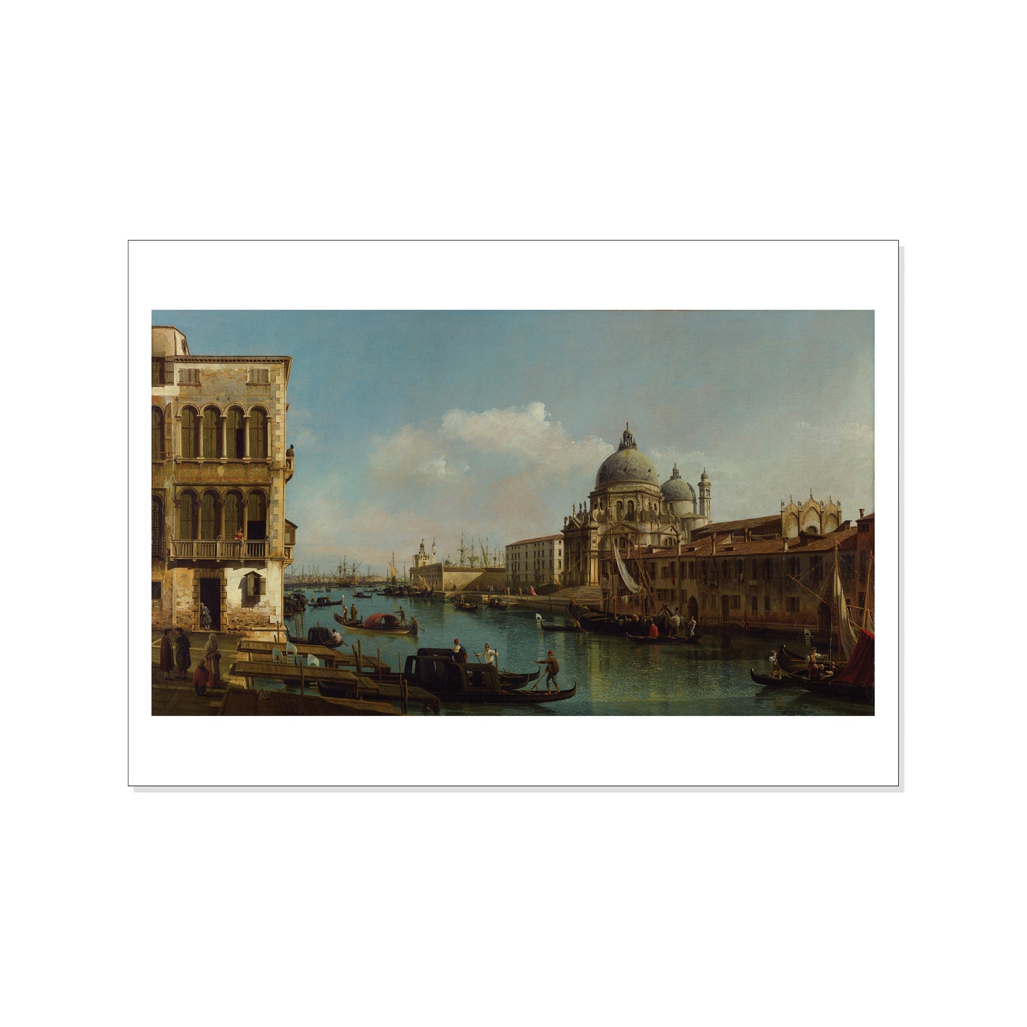 Bellotto - View of the Grand Canal - Postcard STATIONERY La Vie Bien Bellotto - View of the Grand Canal - Postcard