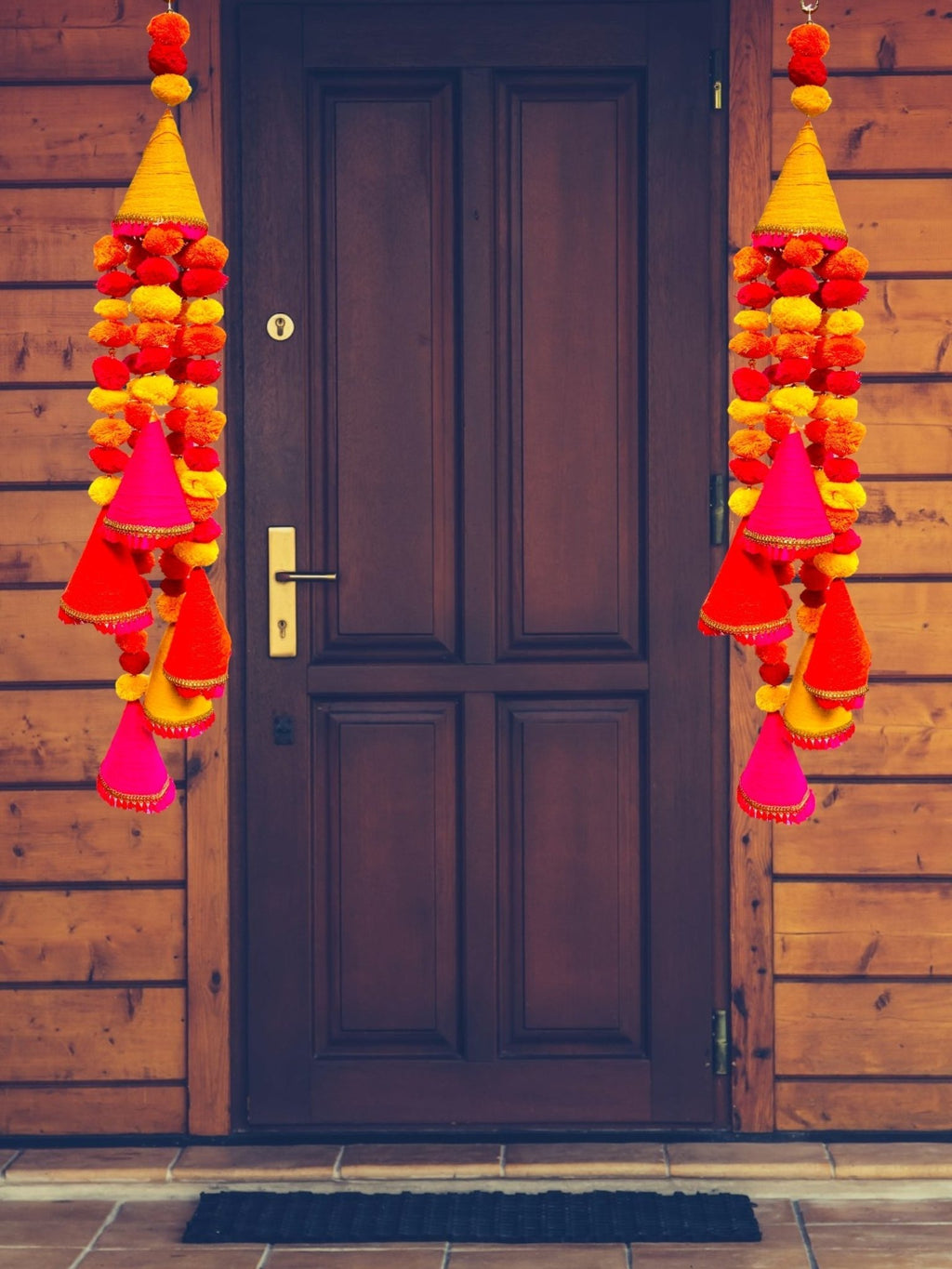 Bells & Pom Pom Lari Festive Decor La Vie Bien Bells & Pom Pom Lari
