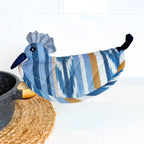 Belted Kingfisher Pot Holder Kitchen - Linens La Vie Bien Belted Kingfisher Pot Holder