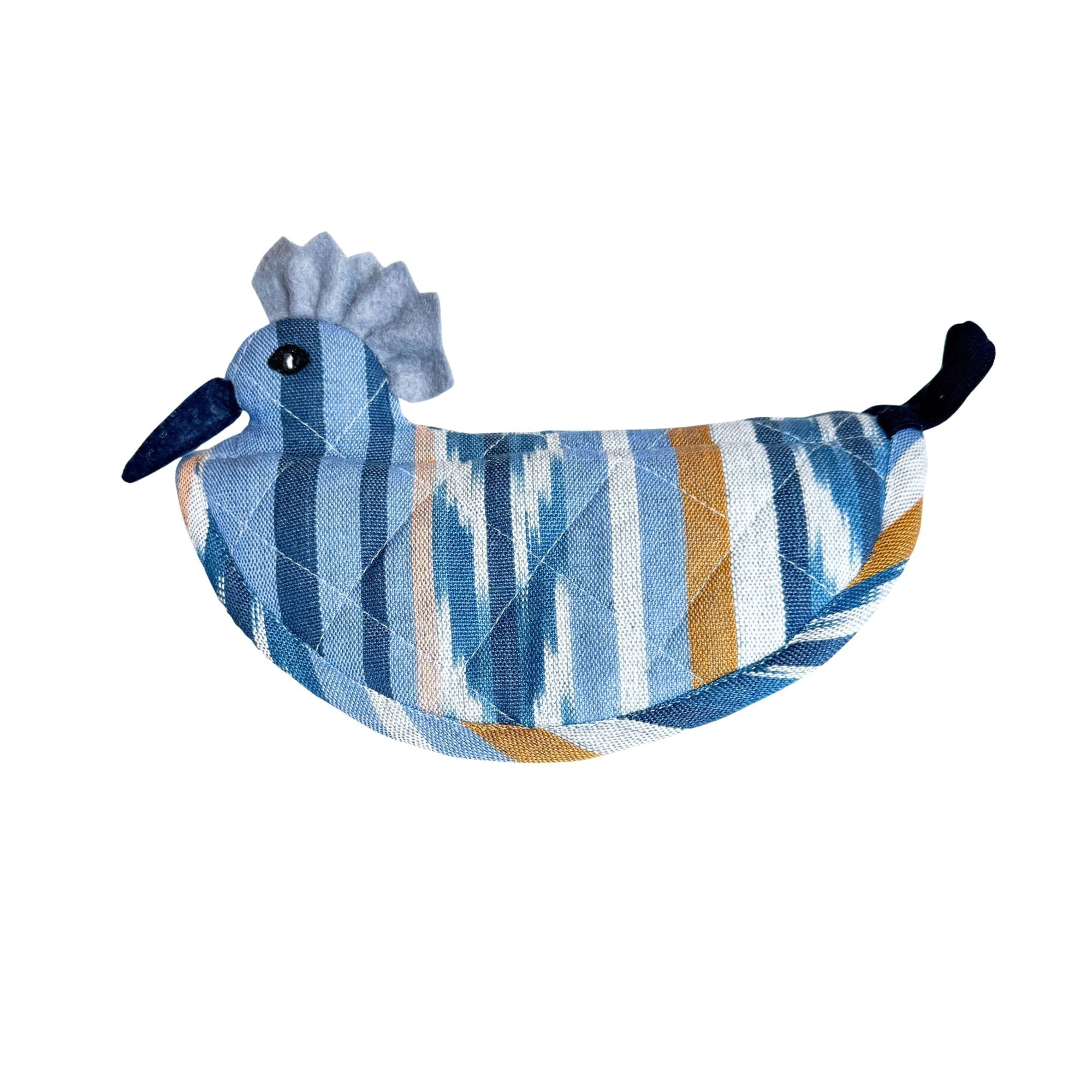 Belted Kingfisher Pot Holder Kitchen - Linens La Vie Bien Belted Kingfisher Pot Holder