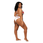 Bermuda Flag All Over Print Recycled String Bikini All - Over Print Recycled String Bikini La Vie Bien Bermuda Flag All Over Print Recycled String Bikini