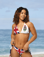 Bermuda Flag All Over Print Recycled String Bikini All - Over Print Recycled String Bikini La Vie Bien Bermuda Flag All Over Print Recycled String Bikini
