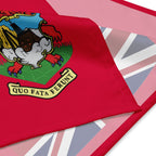 Bermuda Flag Bandana All-Over Print Bandana La Vie Bien Bermuda Flag Bandana
