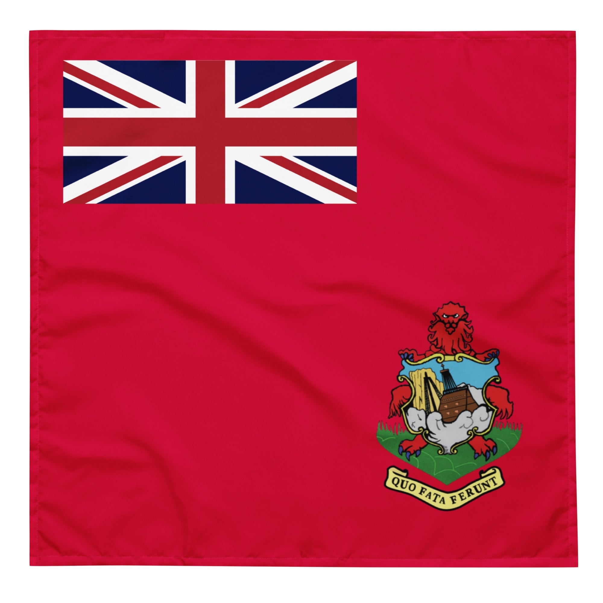 Bermuda Flag Bandana All-Over Print Bandana La Vie Bien Bermuda Flag Bandana