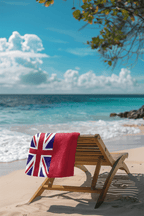 Bermuda Flag Beach Towel Beach Towel (Generic Brand) La Vie Bien Bermuda Flag Beach Towel