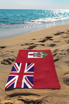 Bermuda Flag Beach Towel Beach Towel (Generic Brand) La Vie Bien Bermuda Flag Beach Towel