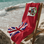 Bermuda Flag Beach Towel Beach Towel (Generic Brand) La Vie Bien Bermuda Flag Beach Towel