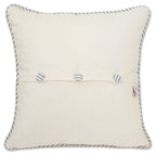Bermuda Hand - Embroidered Pillow Pillows La Vie Bien Bermuda Hand - Embroidered Pillow