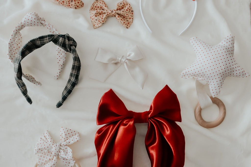 Berry Large Bow Clip