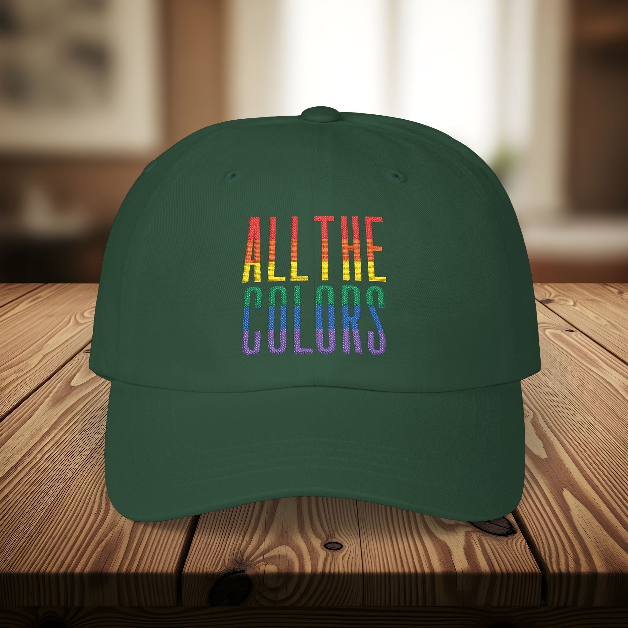 Bespattered Facade "All the Colors" Embroidered Hat | 10 Colors Hats La Vie Bien Bespattered Facade "All the Colors" Embroidered Hat | 10 Colors
