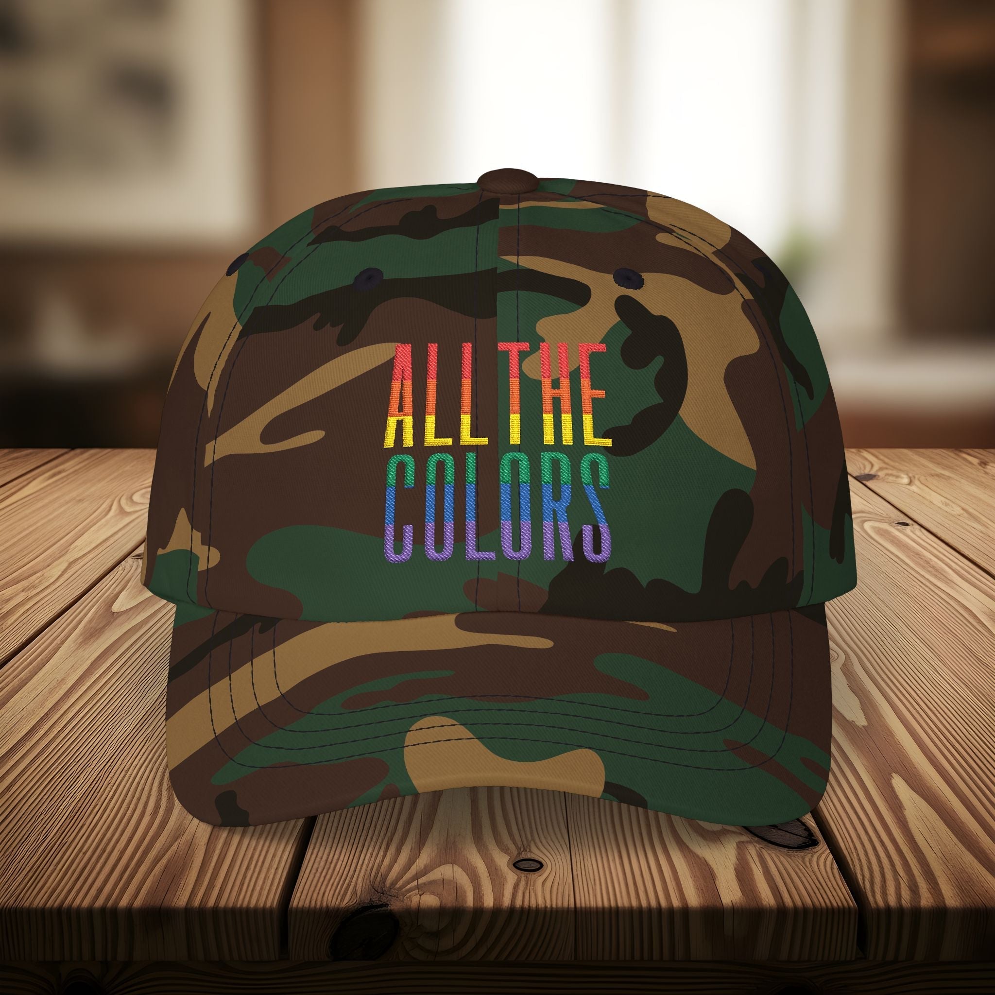 Bespattered Facade "All the Colors" Embroidered Hat | 10 Colors Hats La Vie Bien Bespattered Facade "All the Colors" Embroidered Hat | 10 Colors