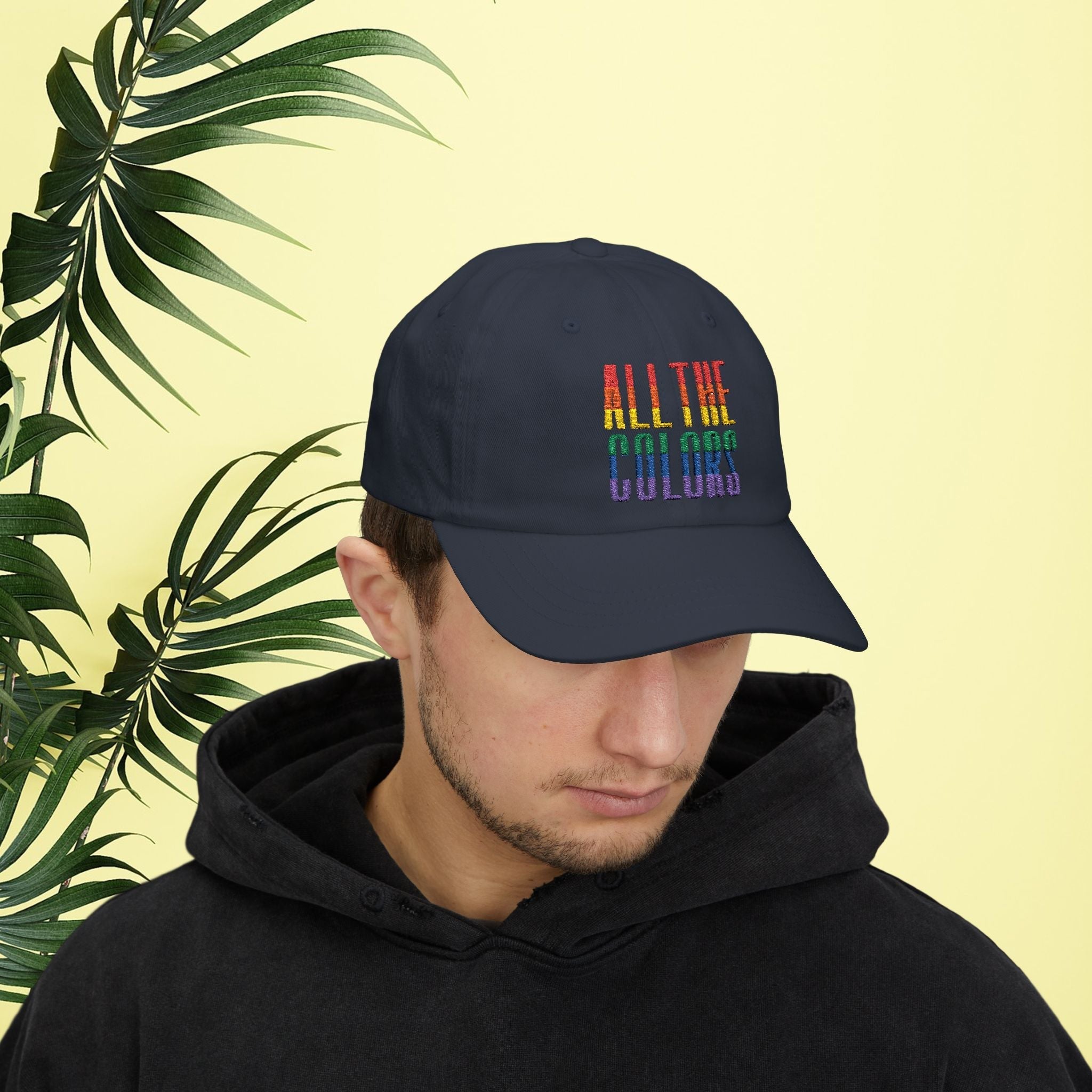 Bespattered Facade "All the Colors" Embroidered Hat | 10 Colors Hats La Vie Bien Bespattered Facade "All the Colors" Embroidered Hat | 10 Colors