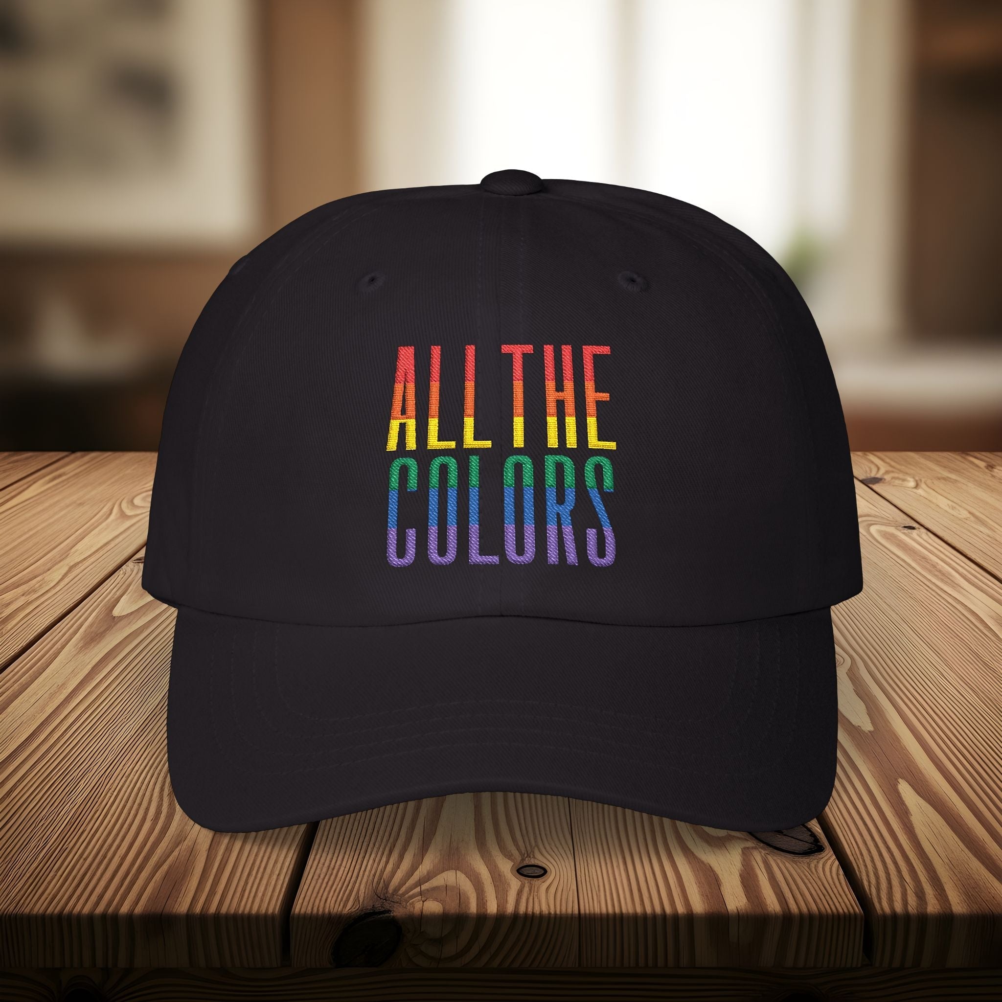 Bespattered Facade "All the Colors" Embroidered Hat | 10 Colors Hats La Vie Bien Bespattered Facade "All the Colors" Embroidered Hat | 10 Colors