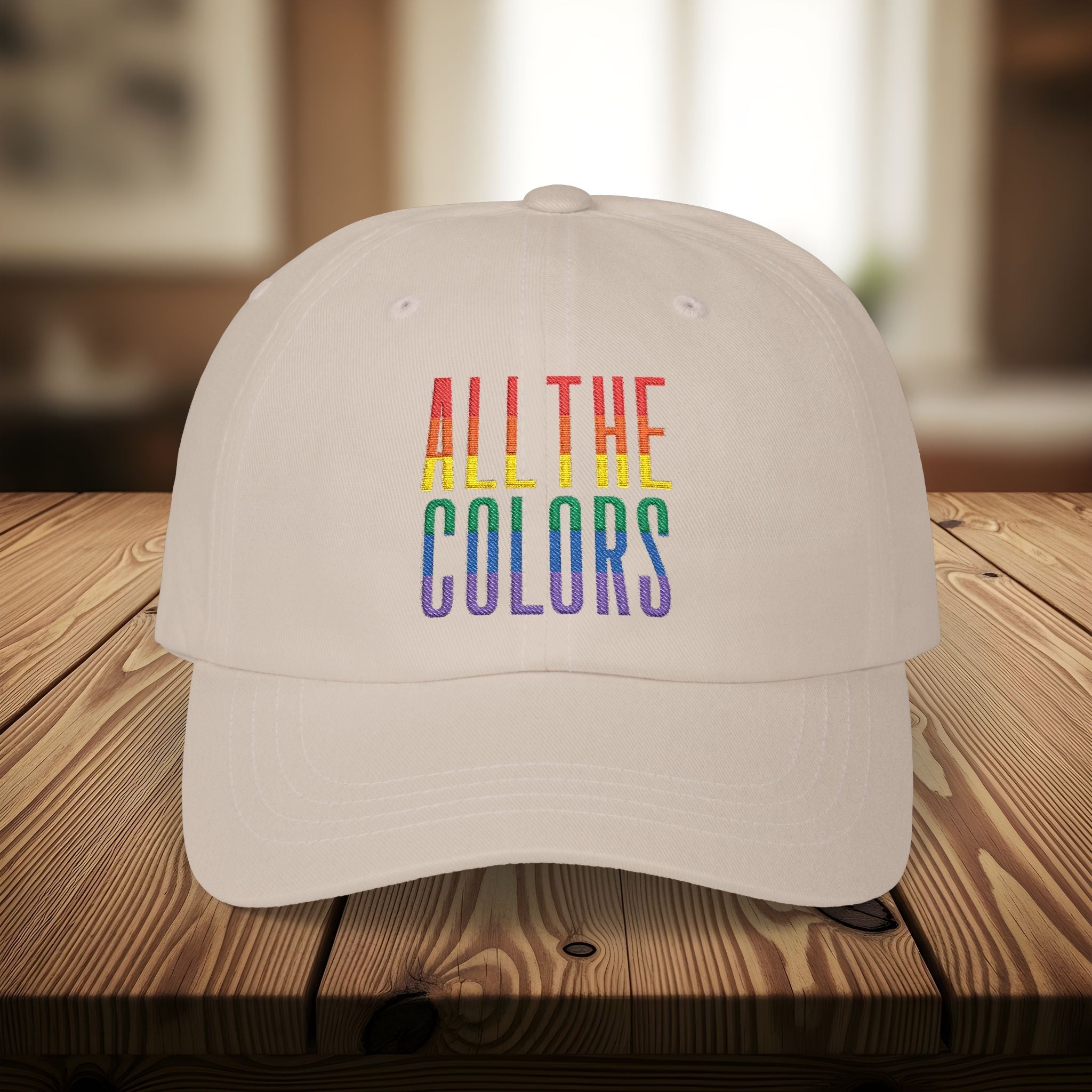 Bespattered Facade "All the Colors" Embroidered Hat | 10 Colors Hats La Vie Bien Bespattered Facade "All the Colors" Embroidered Hat | 10 Colors
