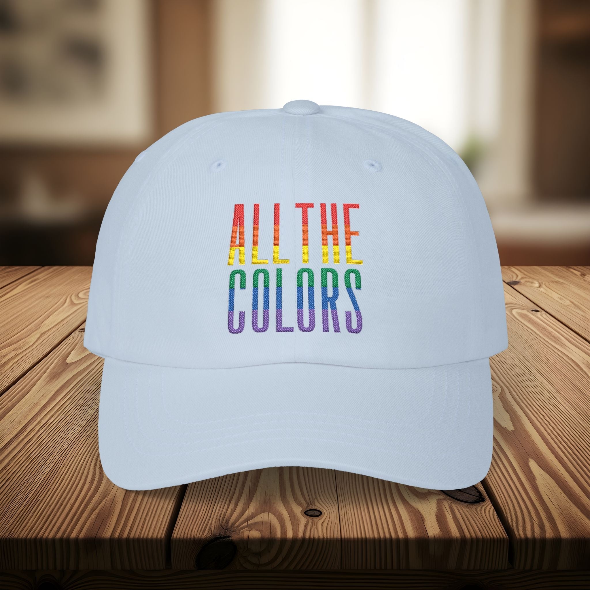 Bespattered Facade "All the Colors" Embroidered Hat | 10 Colors Hats La Vie Bien Bespattered Facade "All the Colors" Embroidered Hat | 10 Colors