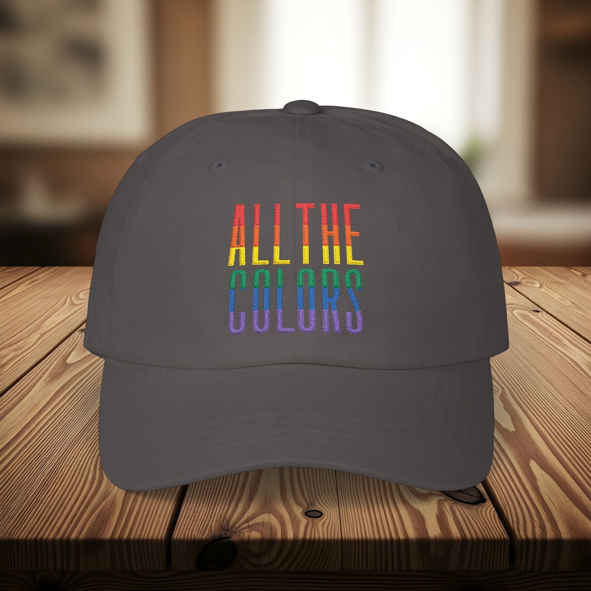 Bespattered Facade "All the Colors" Embroidered Hat | 10 Colors Hats La Vie Bien Bespattered Facade "All the Colors" Embroidered Hat | 10 Colors