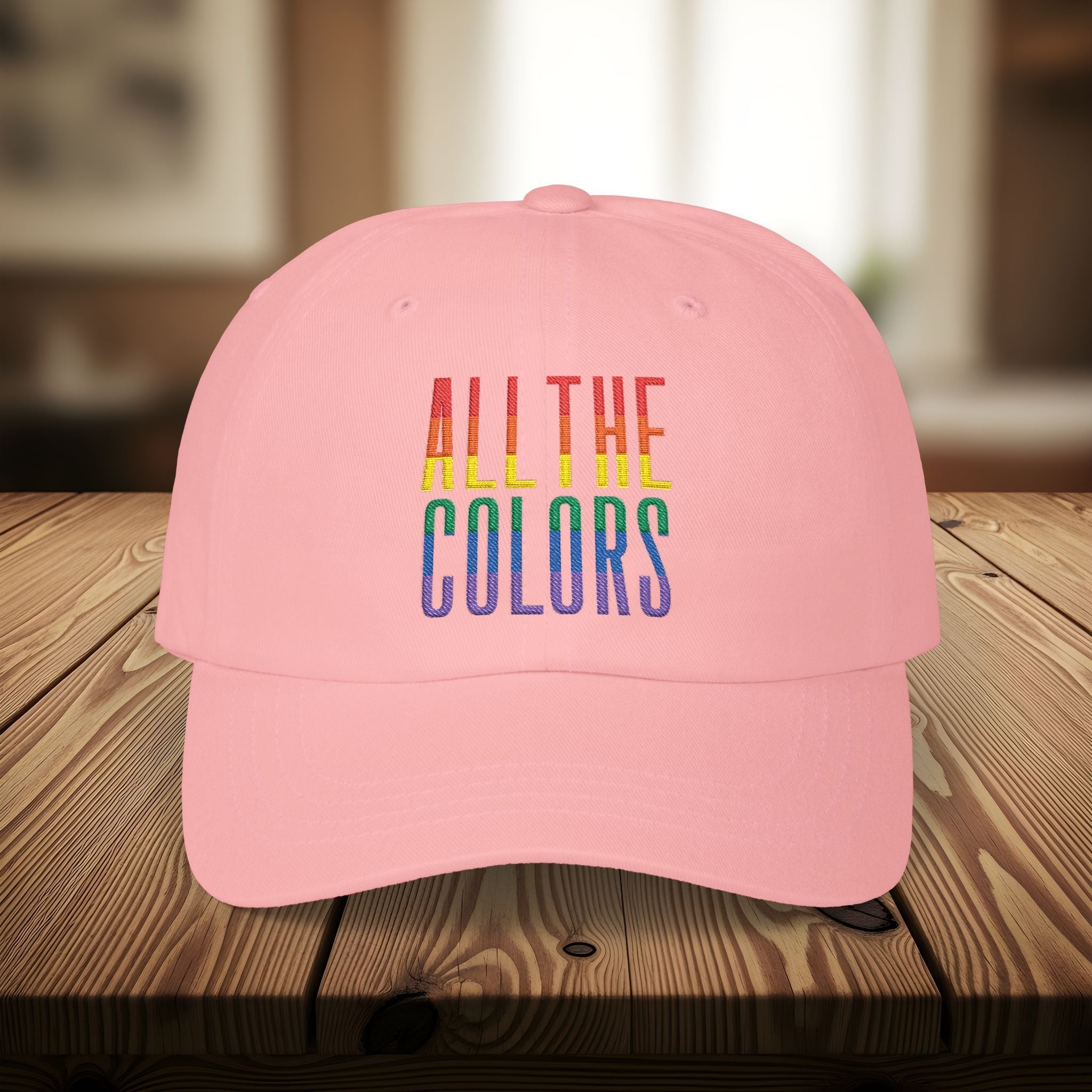 Bespattered Facade "All the Colors" Embroidered Hat | 10 Colors Hats La Vie Bien Bespattered Facade "All the Colors" Embroidered Hat | 10 Colors