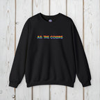 Bespattered Facade "All the Colors" Rainbow Embroidered Crewneck Sweatshirt by Bespattered Facade
