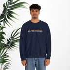 Bespattered Facade "All the Colors" Rainbow Embroidered Crewneck Sweatshirt by Bespattered Facade