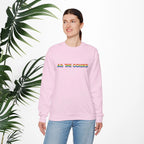 Bespattered Facade "All the Colors" Rainbow Embroidered Crewneck Sweatshirt by Bespattered Facade