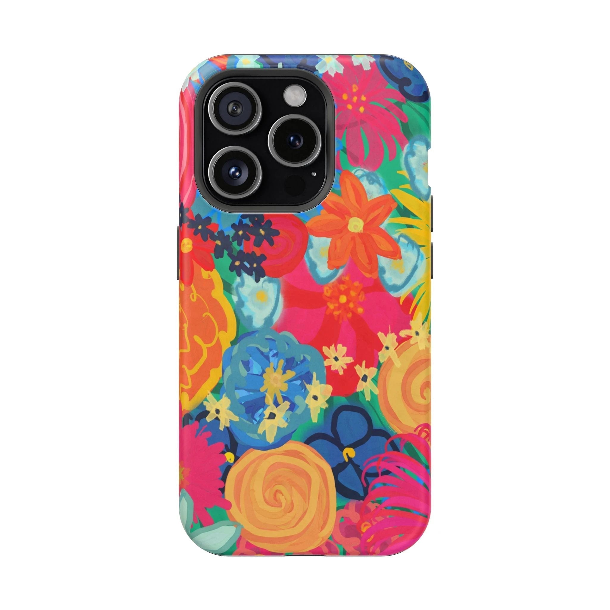 Bespattered Facade Bold Florals MagSafe Tough Case by Bespattered Facade