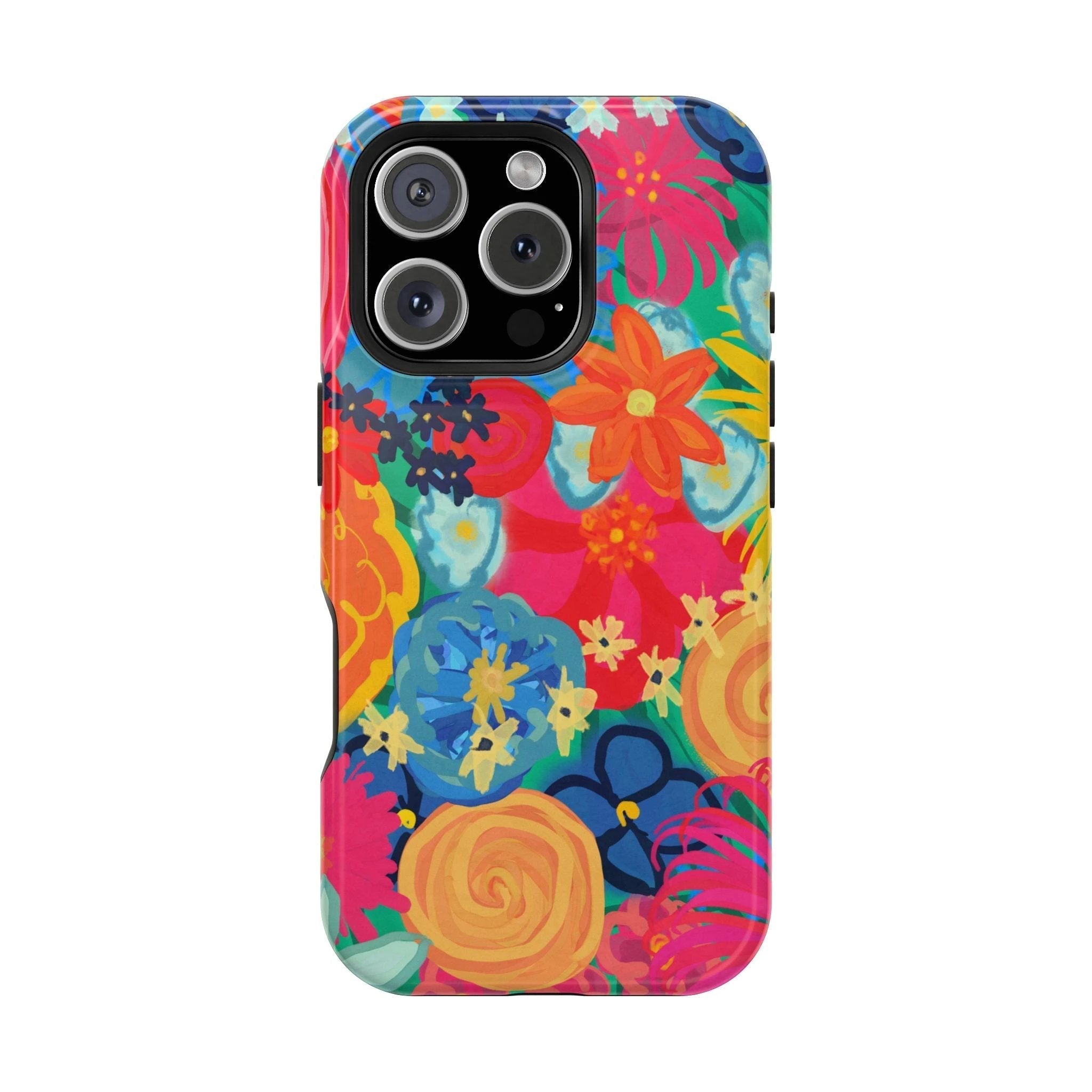 Bespattered Facade Bold Florals MagSafe Tough Case by Bespattered Facade
