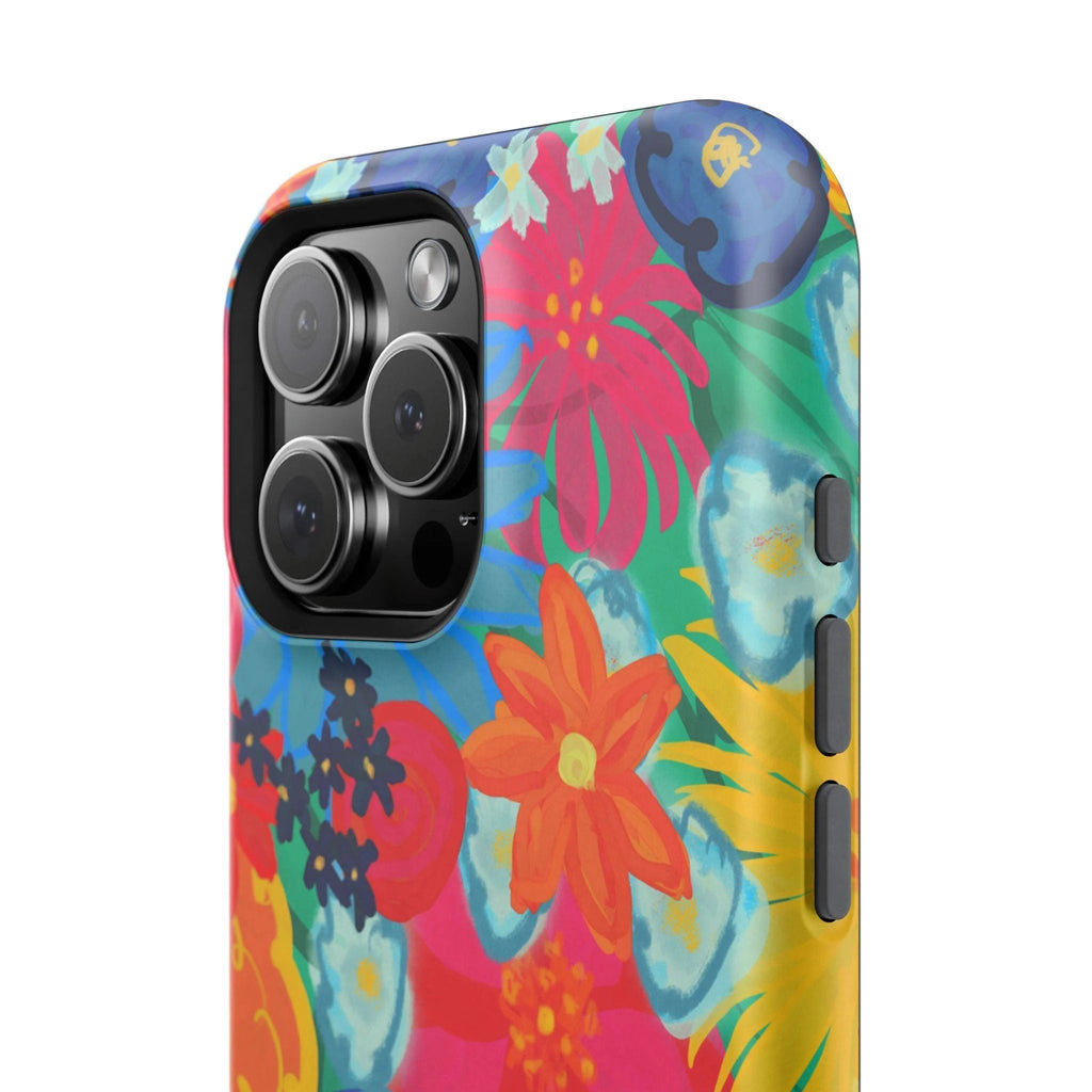 Bespattered Facade Bold Florals MagSafe Tough Case by Bespattered Facade