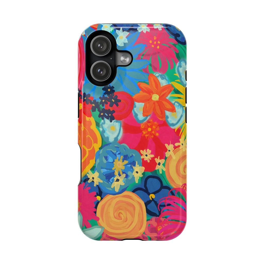 Bespattered Facade Bold Florals MagSafe Tough Case by Bespattered Facade