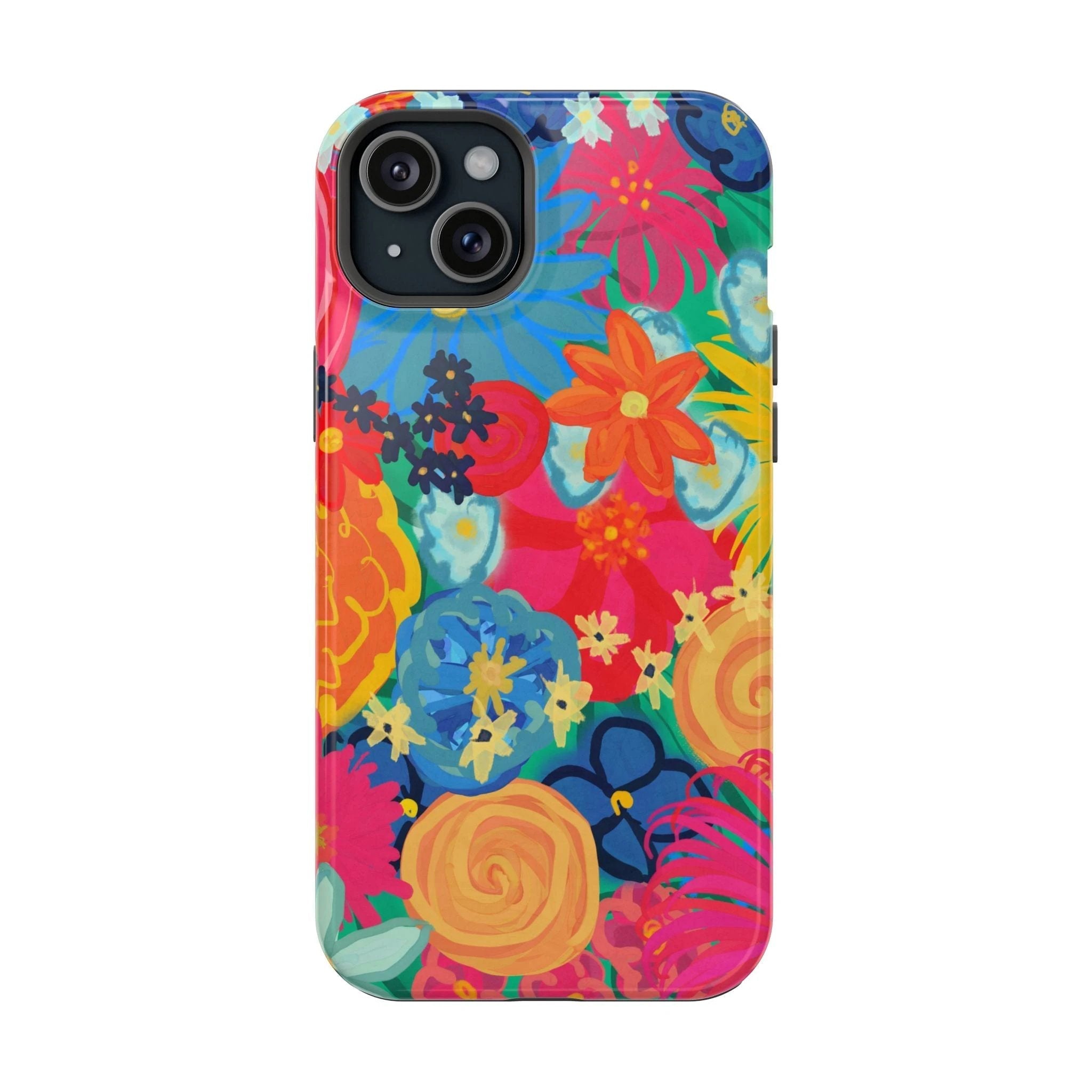 Bespattered Facade Bold Florals MagSafe Tough Case by Bespattered Facade