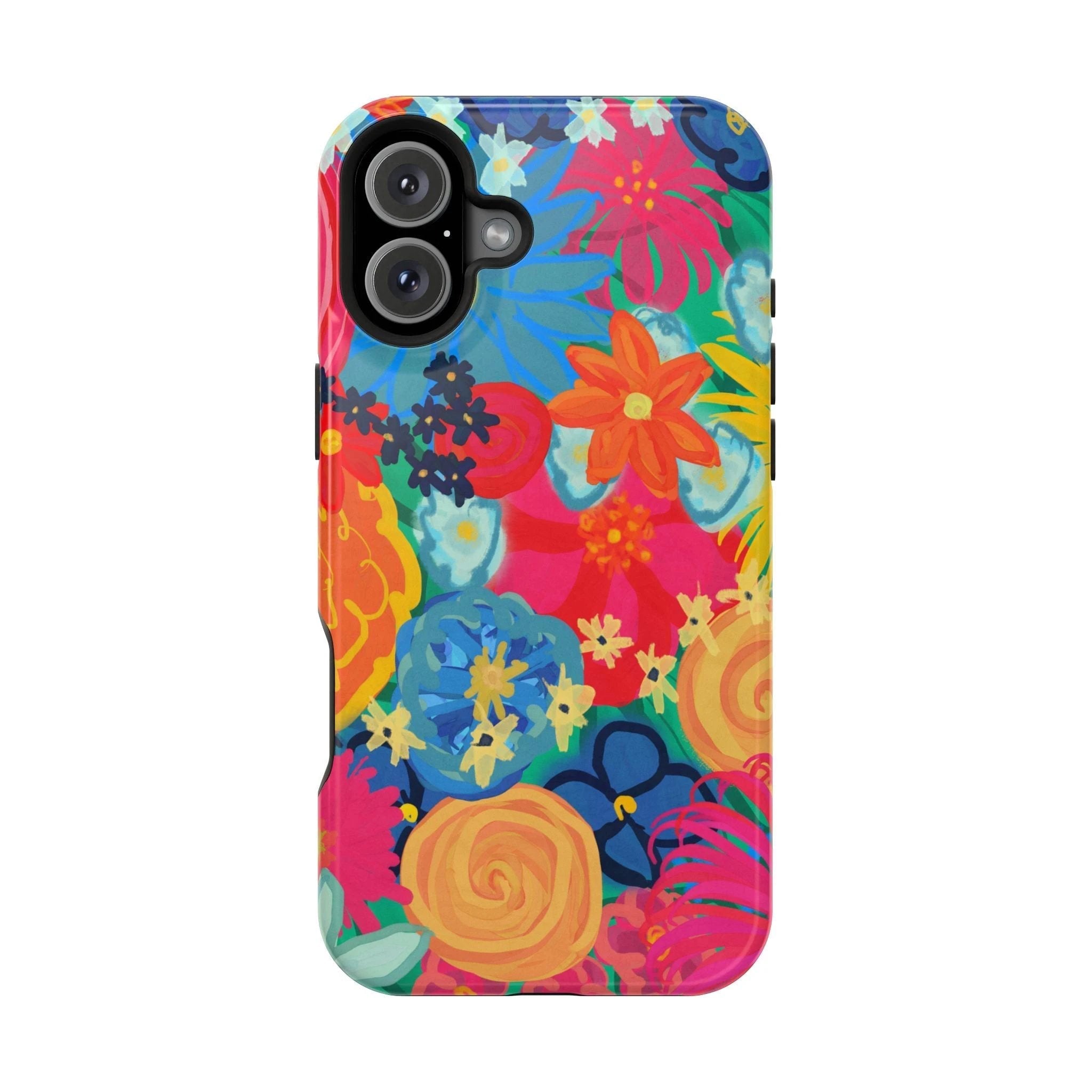 Bespattered Facade Bold Florals MagSafe Tough Case by Bespattered Facade