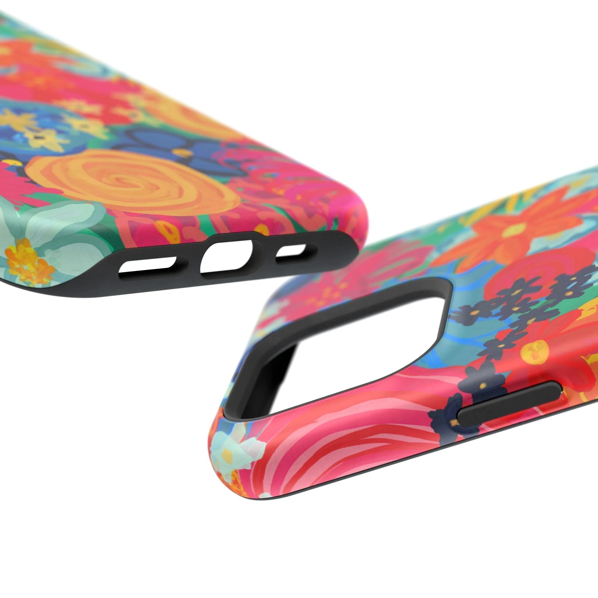 Bespattered Facade Bold Florals MagSafe Tough Case by Bespattered Facade