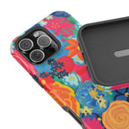 Bespattered Facade Bold Florals MagSafe Tough Case by Bespattered Facade