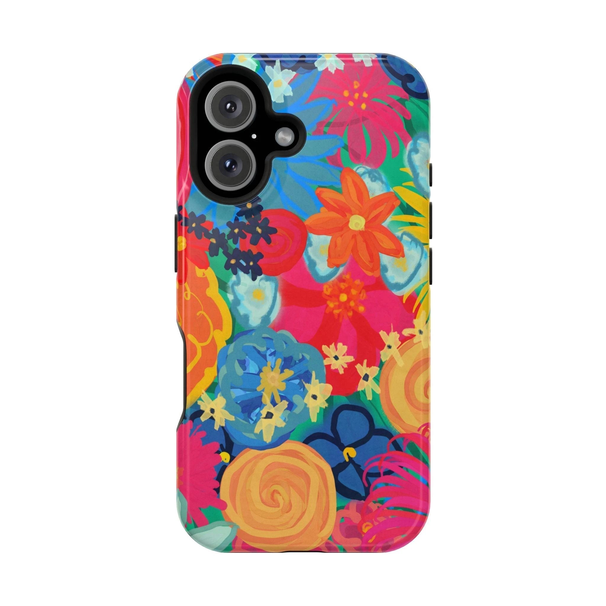 Bespattered Facade Bold Florals MagSafe Tough Case by Bespattered Facade