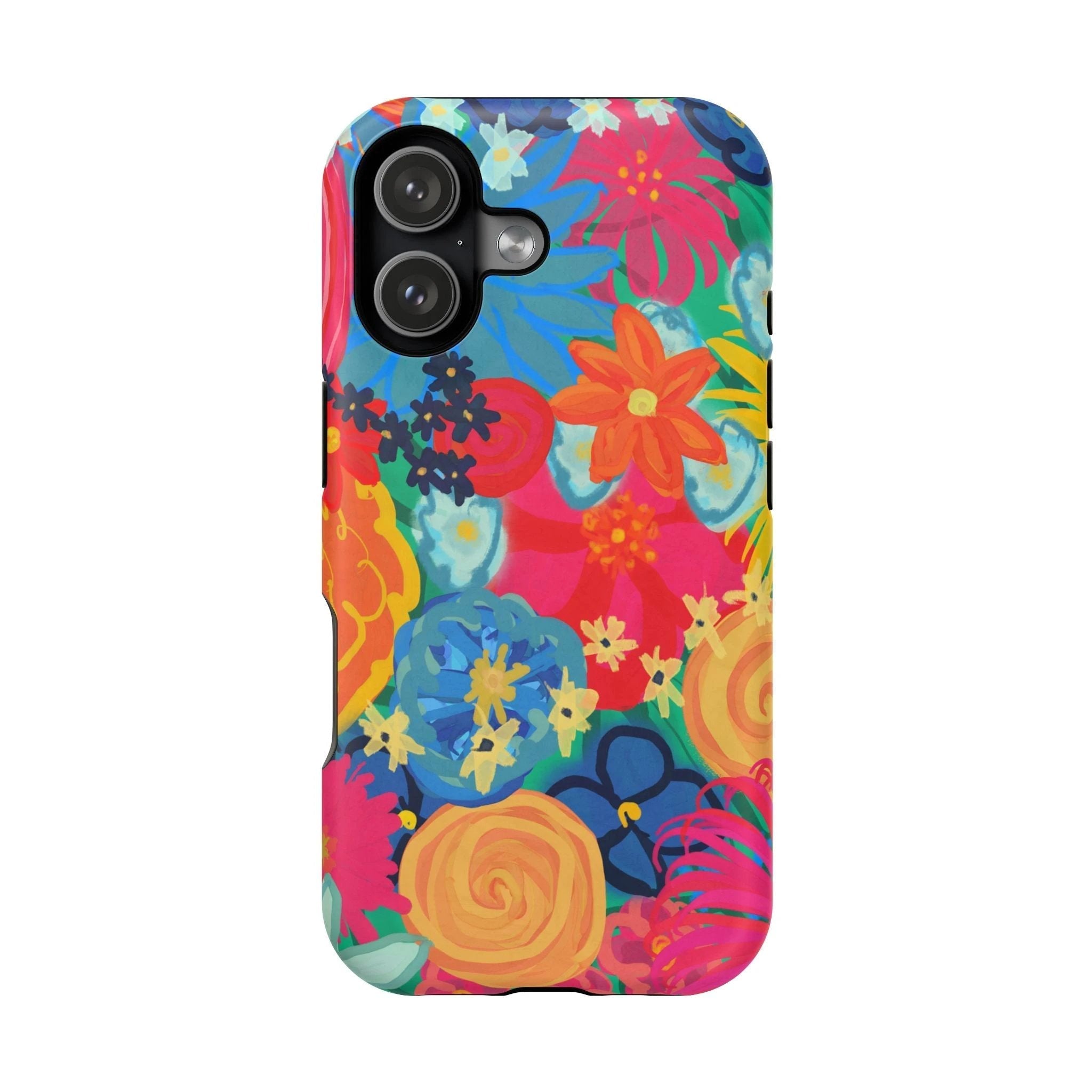 Bespattered Facade Bold Florals MagSafe Tough Case by Bespattered Facade