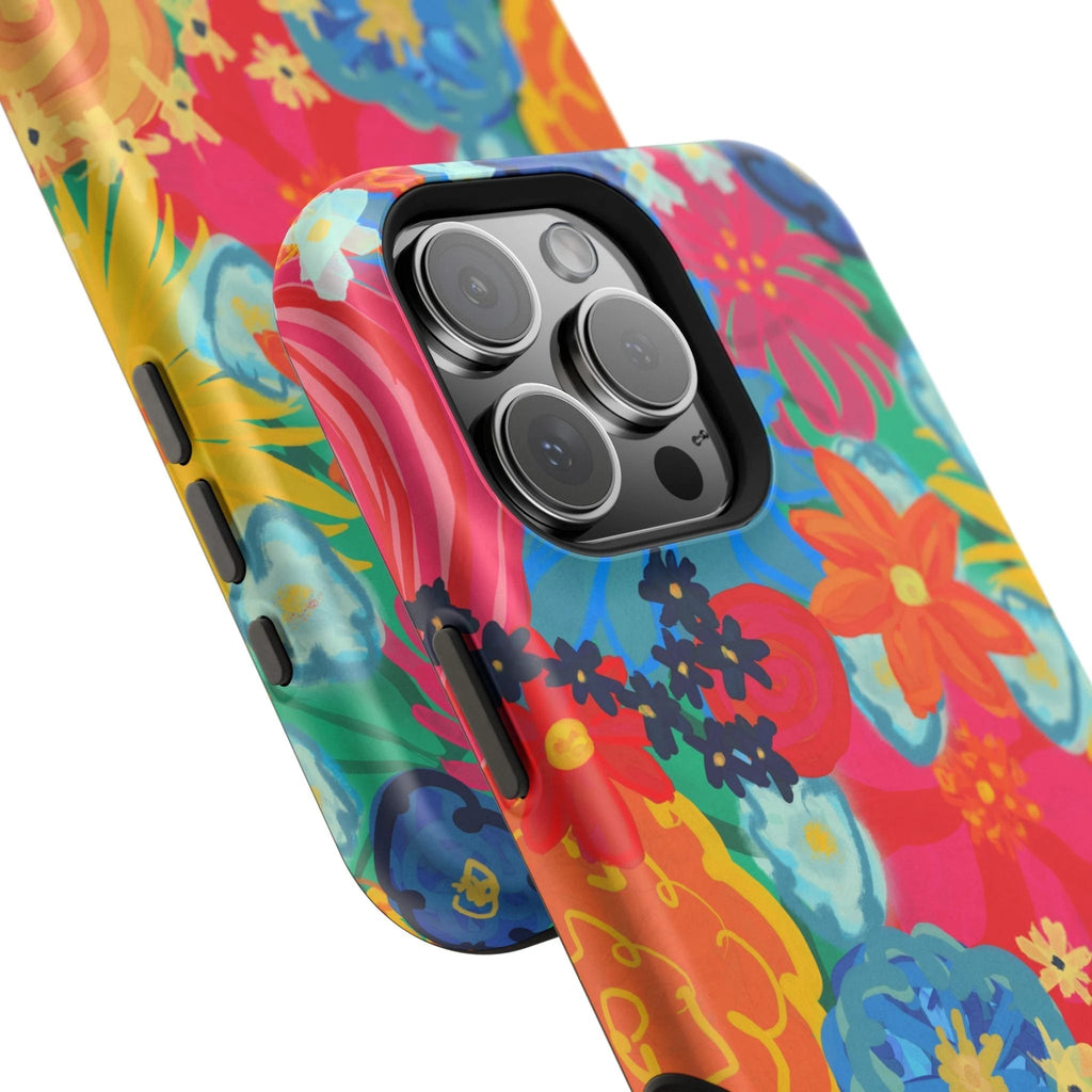 Bespattered Facade Bold Florals MagSafe Tough Case by Bespattered Facade