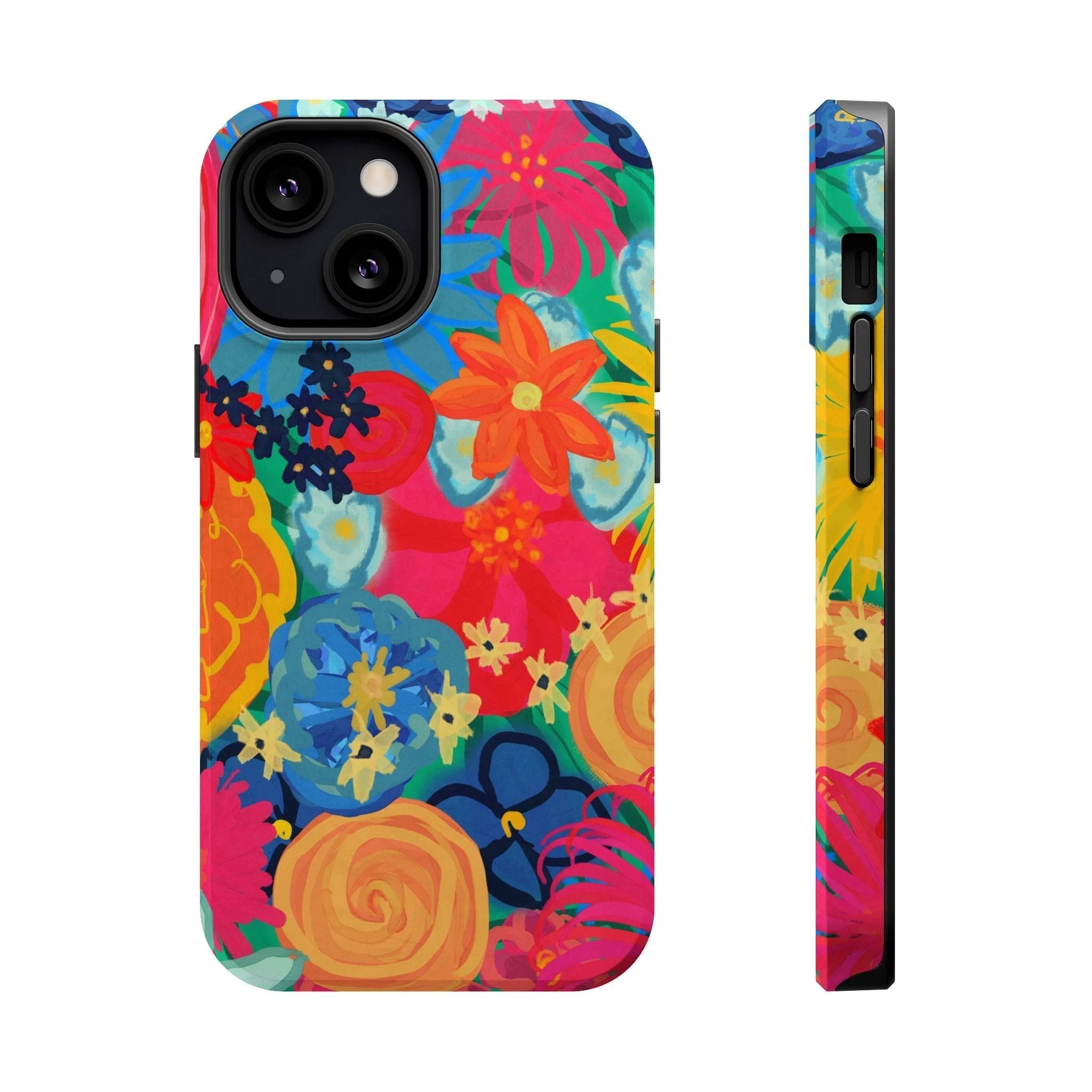 Bespattered Facade Bold Florals MagSafe Tough Case by Bespattered Facade