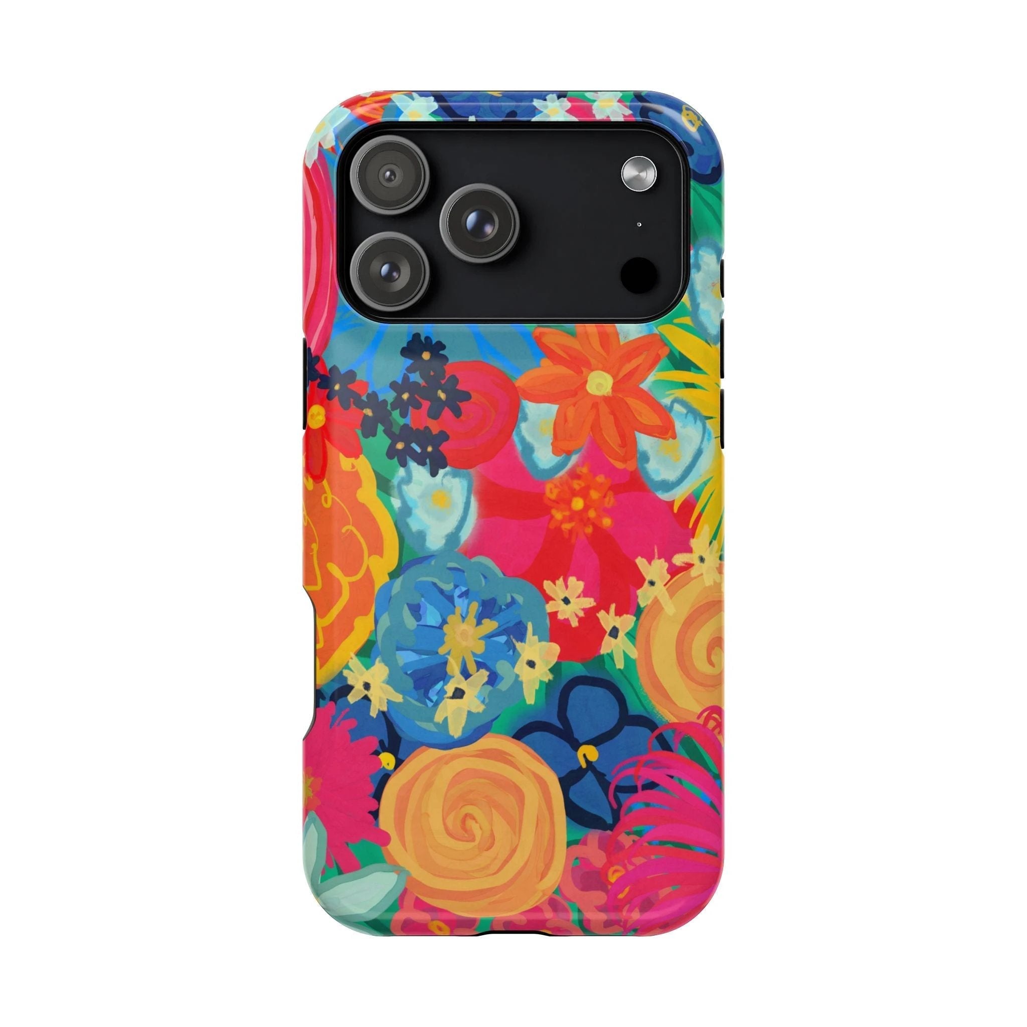 Bespattered Facade Bold Florals MagSafe Tough Case by Bespattered Facade