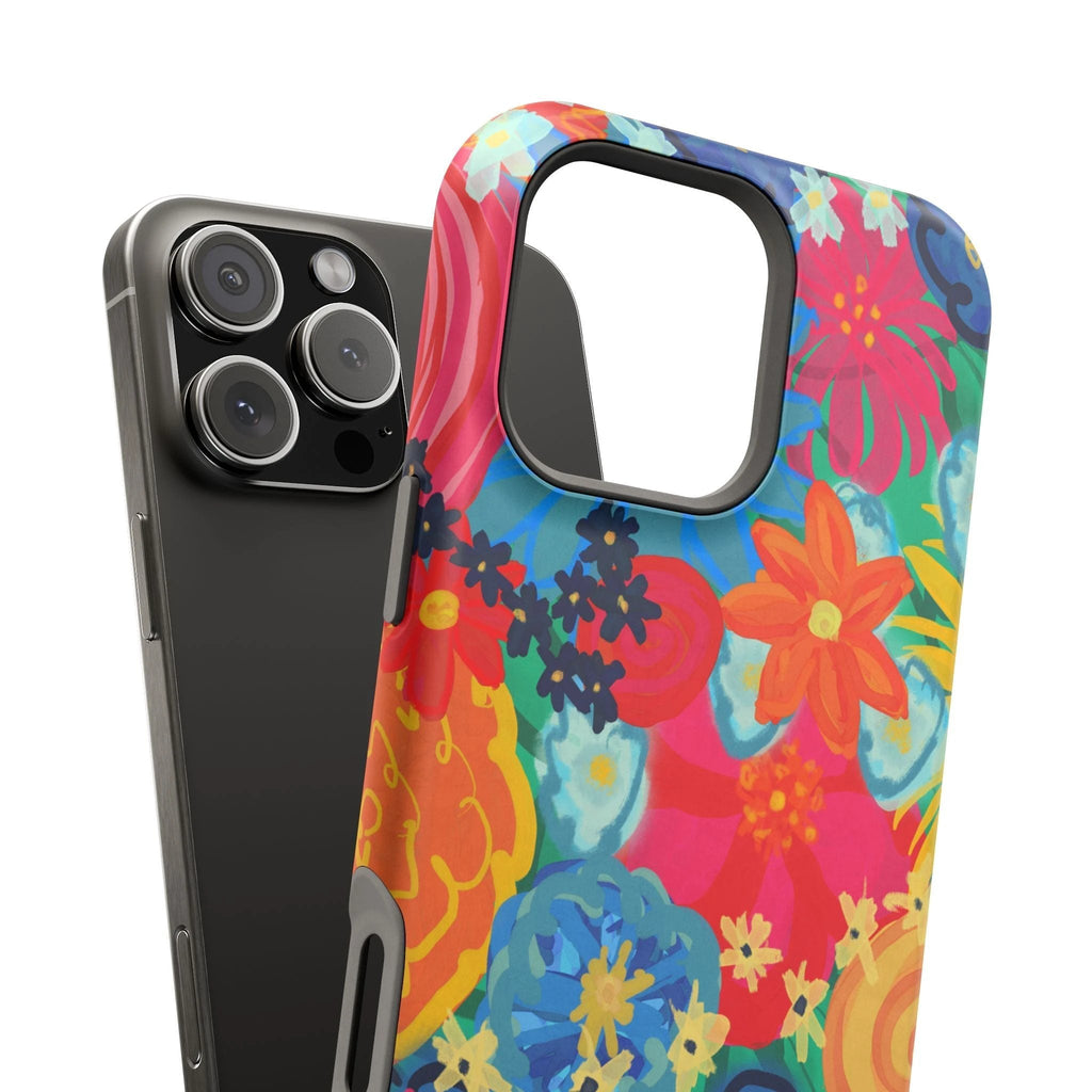 Bespattered Facade Bold Florals MagSafe Tough Case by Bespattered Facade