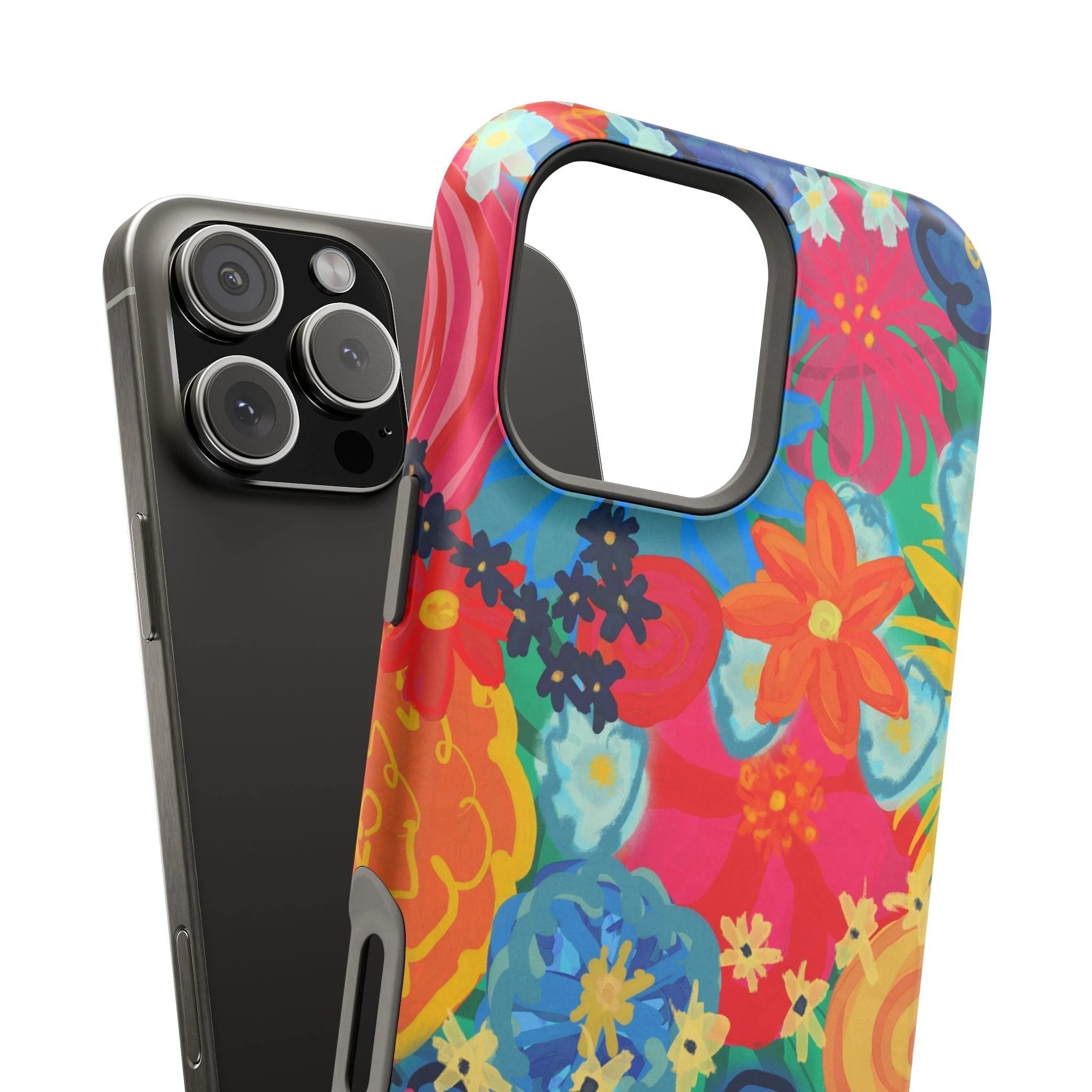 Bespattered Facade Bold Florals MagSafe Tough Case by Bespattered Facade