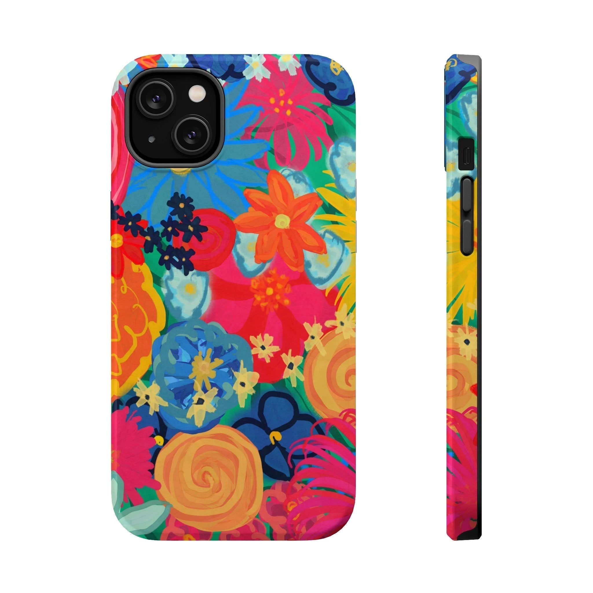 Bespattered Facade Bold Florals MagSafe Tough Case by Bespattered Facade