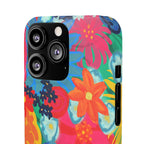 Bespattered Facade Bold Florals Snap Case by Bespattered Facade