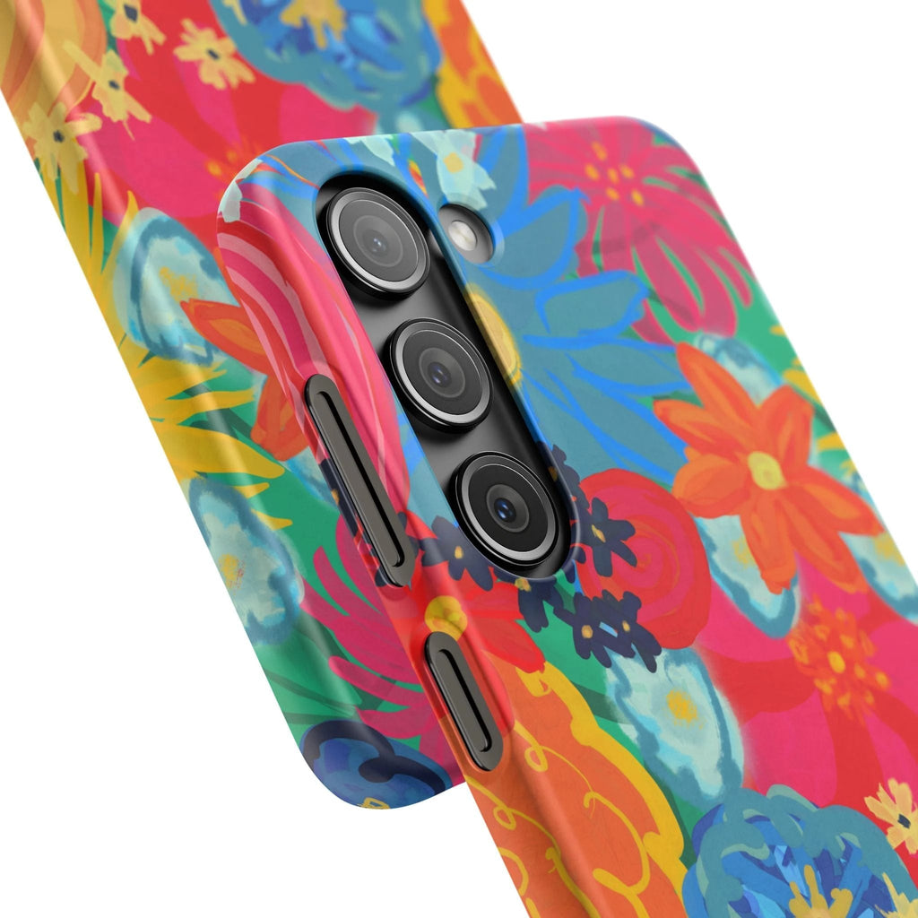 Bespattered Facade Bold Florals Snap Case by Bespattered Facade