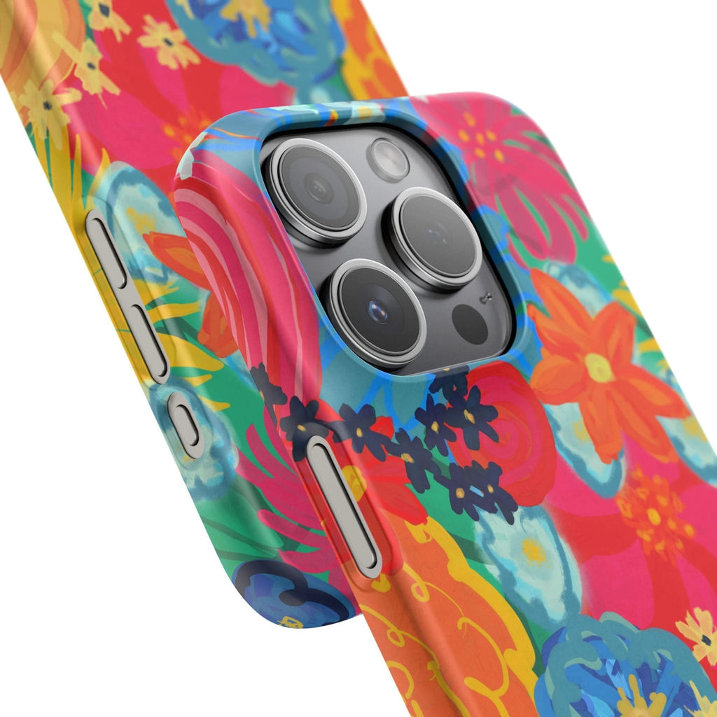 Bespattered Facade Bold Florals Snap Case by Bespattered Facade
