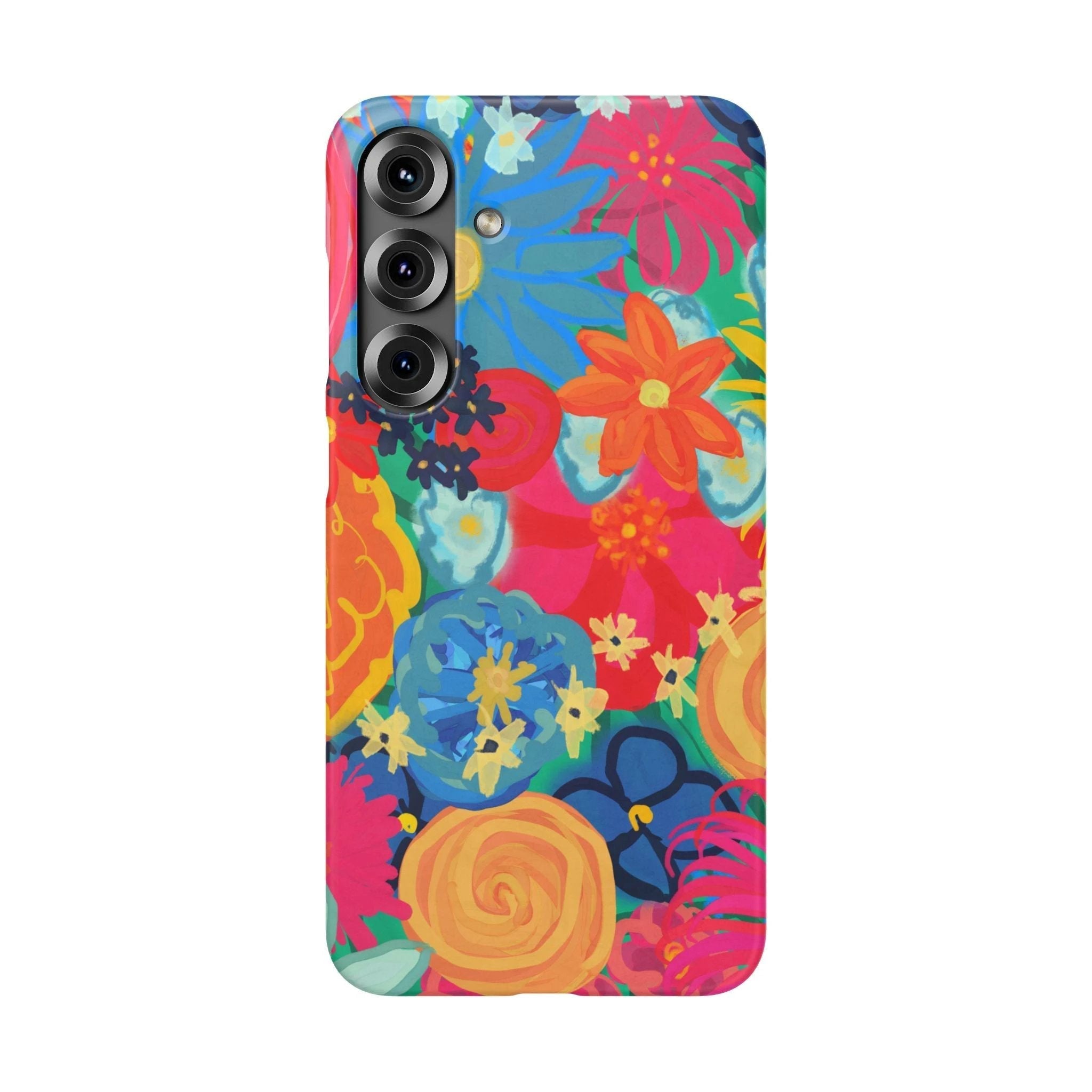 Bespattered Facade Bold Florals Snap Case by Bespattered Facade
