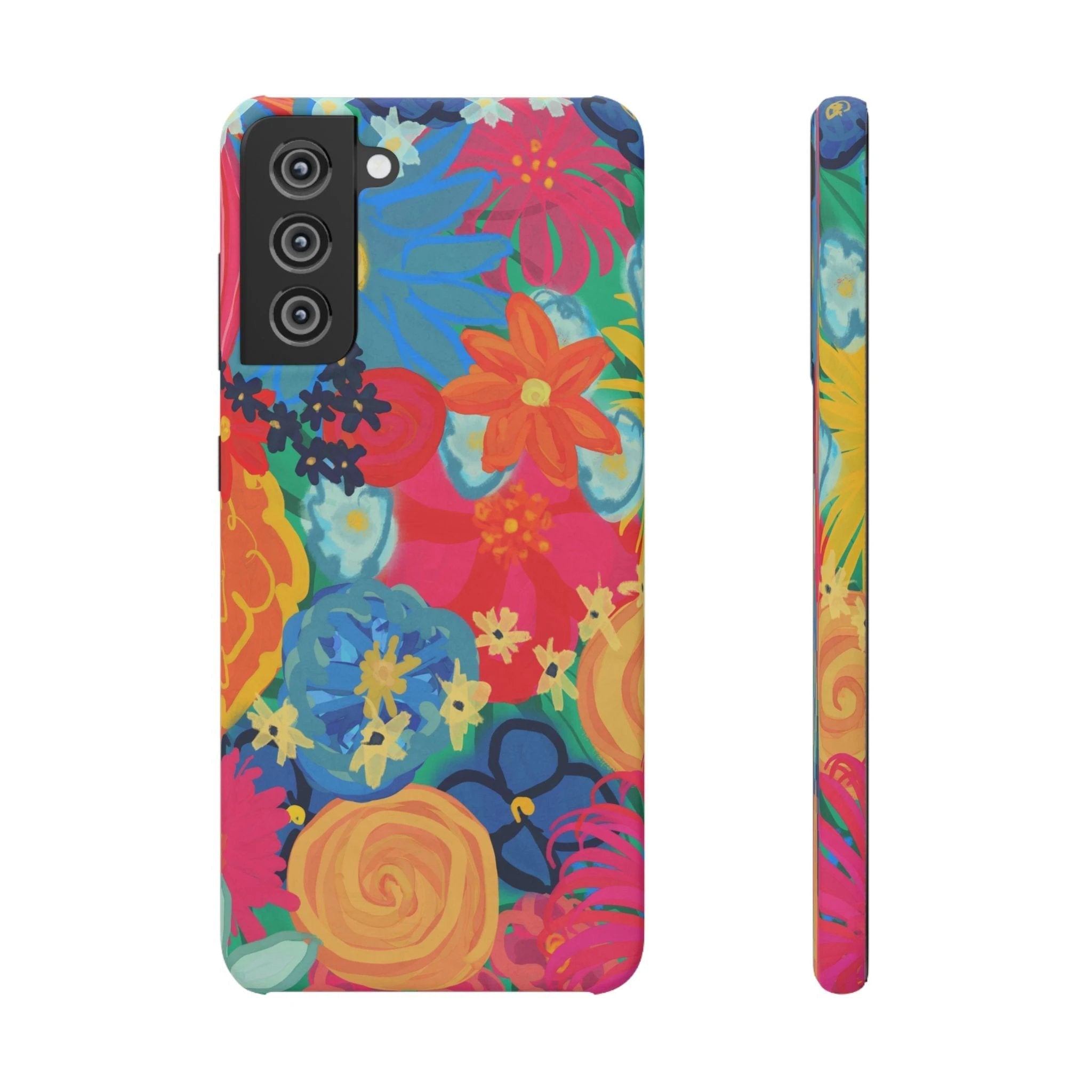 Bespattered Facade Bold Florals Snap Case by Bespattered Facade