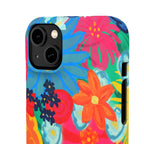 Bespattered Facade Bold Florals Snap Case by Bespattered Facade