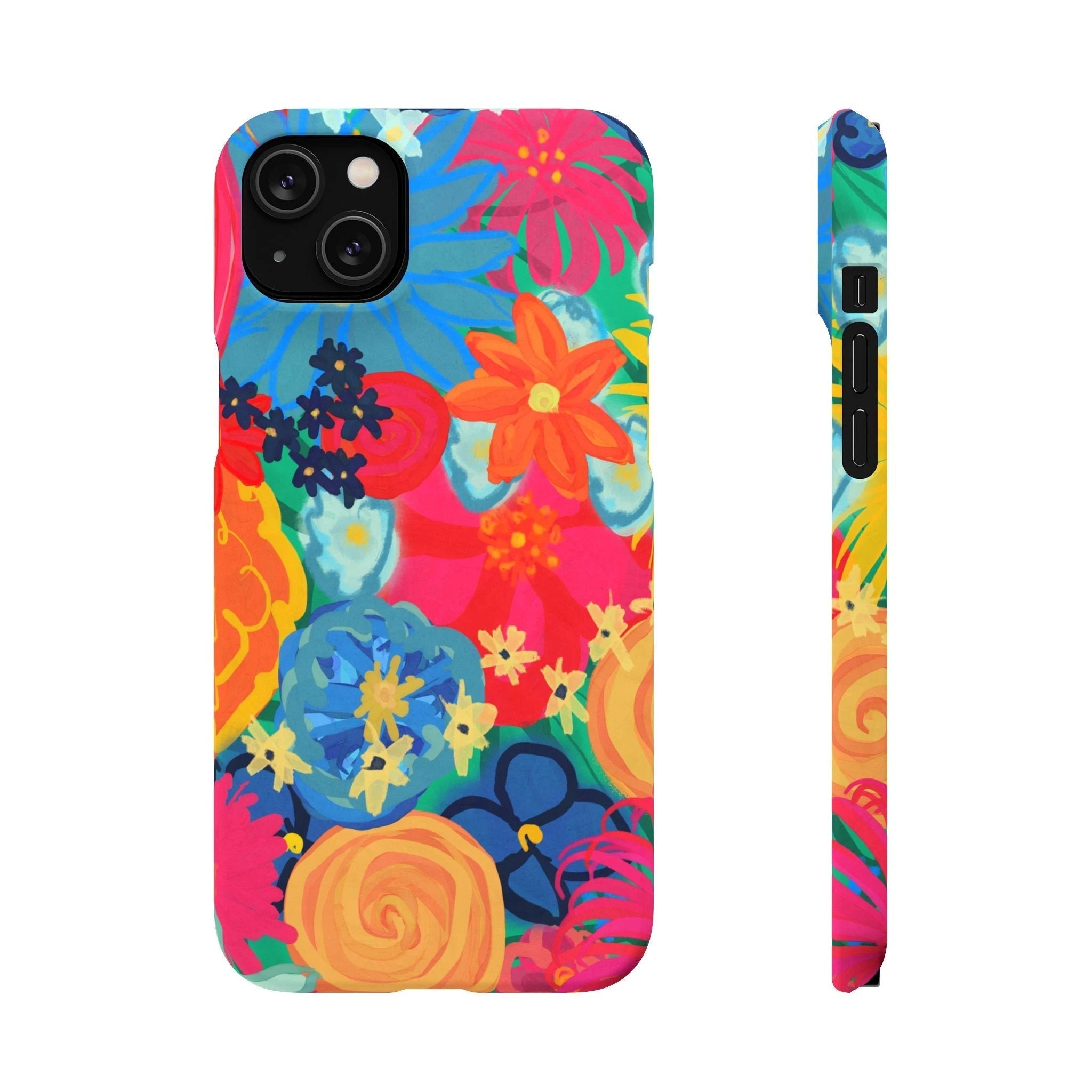 Bespattered Facade Bold Florals Snap Case by Bespattered Facade