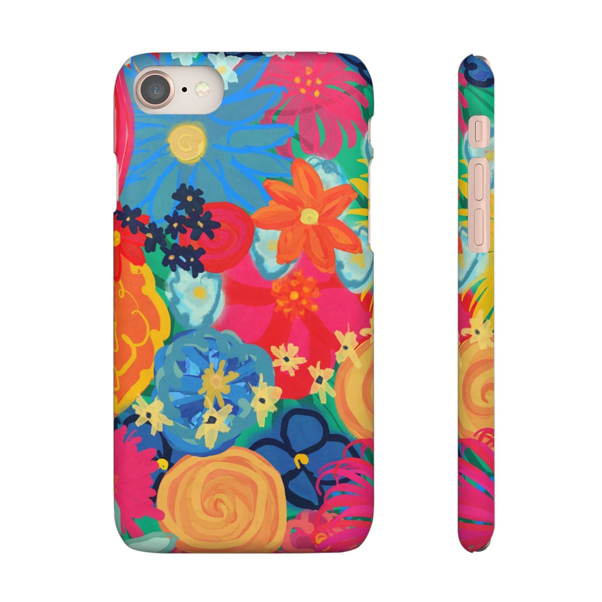 Bespattered Facade Bold Florals Snap Case by Bespattered Facade