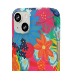 Bespattered Facade Bold Florals Snap Case by Bespattered Facade