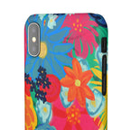 Bespattered Facade Bold Florals Snap Case by Bespattered Facade